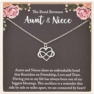 Best aunt and niece necklaces